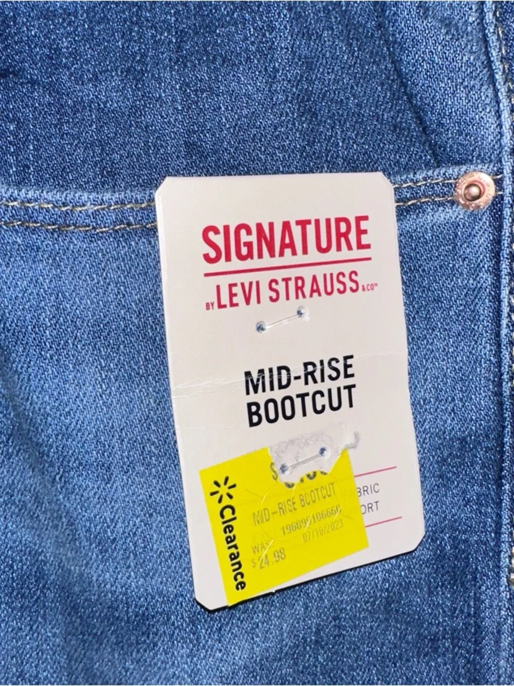 Signature by Levi Strauss Blue Flare Jeans